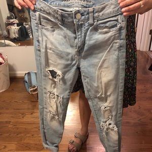 High rise American Eagle Jeggings